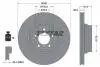 92122905 Диск тормозной (передний) BMW 7 (E65-E67) 01-09 (348x30) PRO+ TEXTAR підбір по vin на Brocar