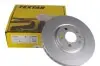 92074003 Диск тормозной (передний) Fiat Scudo 96-06 (281x26) PRO TEXTAR підбір по vin на Brocar