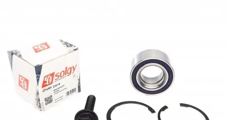 216116 Подшипник ступицы (передней) Audi 100/200/A4/A6 -05 (43x82x37) (к-кт) SOLGY подбор по vin на Brocar