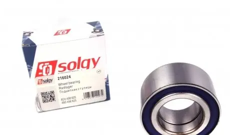 216024 Підшипник маточини (передньої) Audi 80/VW Passat B5 SOLGY підбір по vin на Brocar