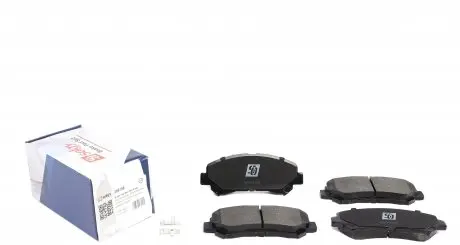209156 Колодки тормозные (передние) Nissan Qashqai/X-Trail 07- (Akebono) SOLGY подбор по vin на Brocar
