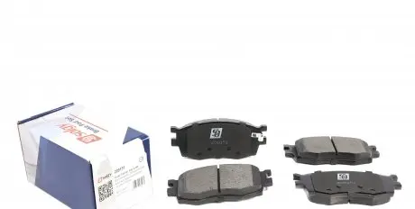 209151 Колодки тормозные (передние) Kia Rio/Hyundai Accent 05- SOLGY подбор по vin на Brocar