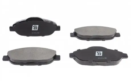 209138 Колодки тормозные (передние) Peugeot 308/CC/SW/3008 07- (Bosch) SOLGY подбор по vin на Brocar