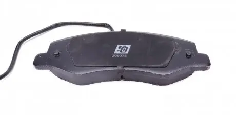 209078 Колодки тормозные (задние) Renault Master 10- (спарка) (с датчиком) SOLGY подбор по vin на Brocar
