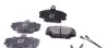 209059 Колодки тормозные (передние) Dacia Logan 04-/Renault Symbol/Clio/Megane/Peugeot 309 (с датчиком) SOLGY підбір по vin на Brocar