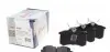 Колодки тормозные (задние) VW Caddy III 04-/Peugeot 308 07-/Citroen C4 04- (87.1x52.8x17.2) 209009