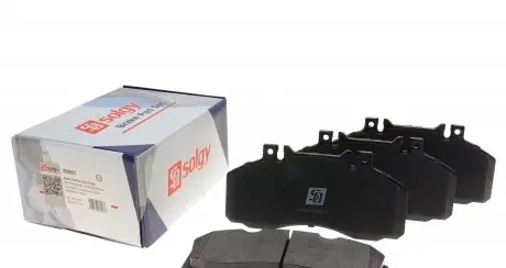 209007 Колодки тормозные (передние) MB 609-814/Vario SOLGY підбір по vin на Brocar
