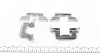 901772 Планка суппорта (переднего) прижимная (к-кт) Ford Fiesta VI 08- (Lucas) FRENKIT підбір по vin на Brocar