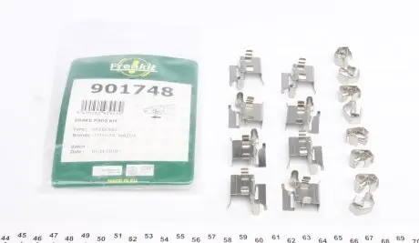 901748 Планка суппорта (переднего) прижимная (к-кт) Mazda 6/Toyota Prius 12- (Akeb) FRENKIT подбор по vin на Brocar