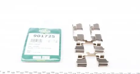 901725 Планка супорта прижимна (к-кт) Citroen Jumper/Iveco Daily 06- (Brembo) FRENKIT підбір по vin на Brocar