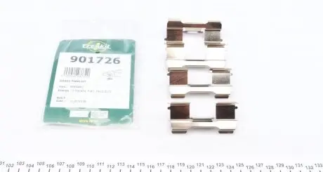 901726 Планка суппорта (переднего) прижимная (к-кт) Fiat Ducato 06- (Brembo) FRENKIT подбор по vin на Brocar
