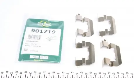 901719 Планка суппорта (переднего) прижимная (к-кт) Kia Sorento II/Hyundai Santa FE II 2.0-2.7 03- FRENKIT підбір по vin на Brocar