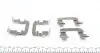 901664 Планка супорта (переднього) прижимна (к-кт) Kia Sorento 02- (Ate) FRENKIT підбір по vin на Brocar