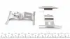 901658 Планка суппорта (переднего) прижимная (к-кт) Audi Q7/VW Touareg 04-15 (Brembo) FRENKIT підбір по vin на Brocar