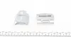 901657 Планка супорта прижимна (к-кт) Citroen Jumper/Peugeot Boxer/Iveco Daily 94- (Brembo) FRENKIT підбір по vin на Brocar