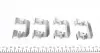 901645 Планка супорта (переднього) прижимна (к-кт) Hyundai Santa Fe 01-06 (Mando) FRENKIT підбір по vin на Brocar