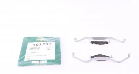 901297 Планка суппорта (переднего) прижимная (к-кт) Opel Vectra 02-08 (Ate) FRENKIT подбор по vin на Brocar