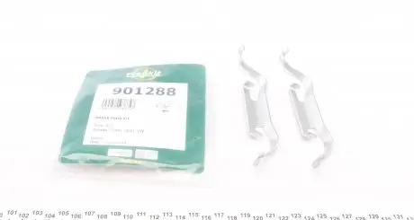 901288 Планка супорта (переднього) прижимна (к-кт) Ford Galaxy/VW Sharan 01-10 (Ate) FRENKIT підбір по vin на Brocar