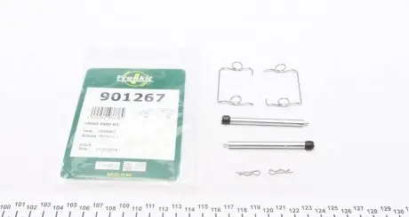 901267 Планка суппорта прижимная (к-кт) Renault Laguna 93-01 (Brembo) FRENKIT подбор по vin на Brocar