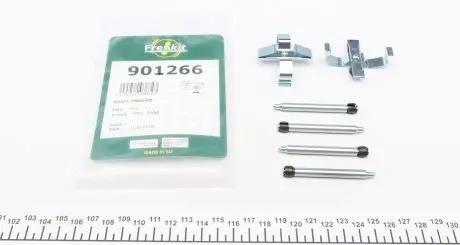 901266 Планка суппорта (заднего) прижимная (к-кт) Opel Vectra -02 (Ate) FRENKIT подбор по vin на Brocar