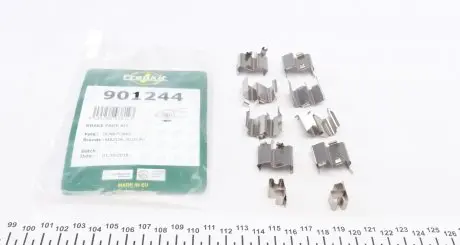 901244 Планка суппорта (переднего) прижимная (к-кт) Suzuki Grand Vitara 05- (Sumitomo) FRENKIT подбор по vin на Brocar