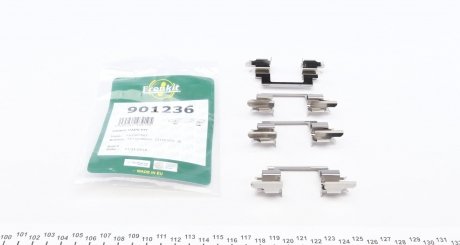 901236 Планка суппорта прижимная (к-кт) Mitsubishi Outlander 12- (Akebono) FRENKIT подбор по vin на Brocar