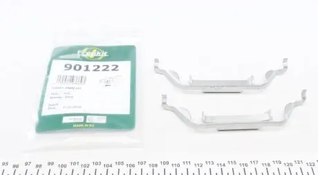 901222 Планка суппорта (переднего) прижимная (к-кт) BMW X5 (E53) 00- (Ate) FRENKIT подбор по vin на Brocar