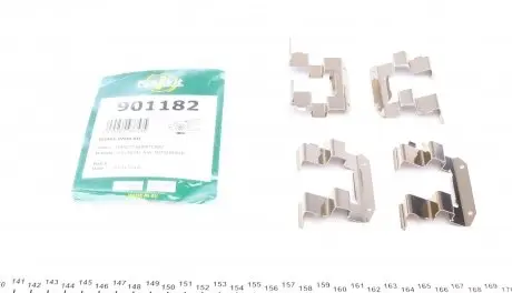 901182 Планка суппорта (переднего) прижимная (к-кт) Hyundai Sonata 88- FRENKIT подбор по vin на Brocar