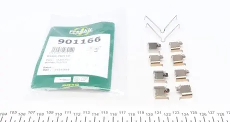 901166 Планка супорта (заднього) прижимна (к-кт) Mazda 6 02-07 (Akebono) FRENKIT підбір по vin на Brocar