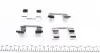 901158 Планка суппорта (переднего) прижимная (к-кт) Mazda 626 91-02 (Akebono) FRENKIT підбір по vin на Brocar