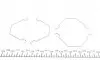 901158 Планка суппорта (переднего) прижимная (к-кт) Mazda 626 91-02 (Akebono) FRENKIT підбір по vin на Brocar