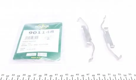 901148 Планка суппорта (переднего) прижимная (к-кт) BMW 3 (E36)/5 (E39) 90-04 (Ate) FRENKIT підбір по vin на Brocar