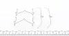 901129 Планка суппорта (переднего) прижимная (к-кт) Toyota Land Cruiser -97 (Sumitomo) FRENKIT підбір по vin на Brocar