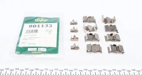 901133 Планка суппорта (заднего) прижимная (к-кт) Toyota Land Cruiser 84- (Sumitomo) FRENKIT подбор по vin на Brocar