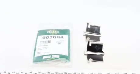 901084 Планка супорта (переднього) прижимна (к-кт) Ford Transit 86-00 (Bendix) FRENKIT підбір по vin на Brocar