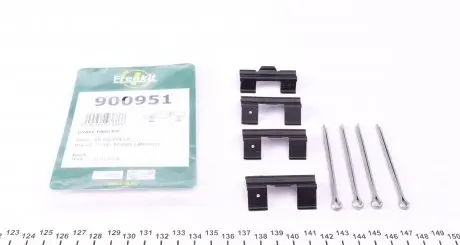 900951 Планка суппорта (переднего/заднего) прижимная (к-кт) Land Rover Defender/Range Rover I/II 86- FRENKIT подбор по vin на Brocar