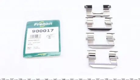 900017 Планка суппорта (переднего) прижимная (к-кт) Hyundai i30 11- (Sumit) FRENKIT подбор по vin на Brocar