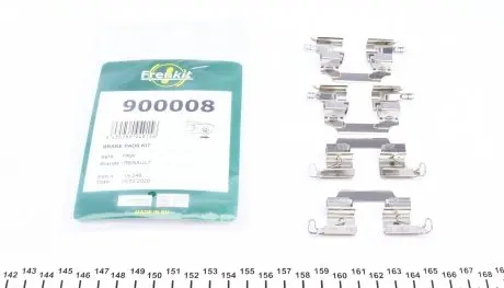900008 Планка суппорта (заднего) прижимная (к-кт) Renault Megane IV/Scenic III/IV 09- (TRW) FRENKIT подбор по vin на Brocar