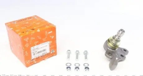 10OP7826 Опора шаровая (передняя/снизу/L) Opel Omega A 86-94 ASMETAL подбор по vin на Brocar