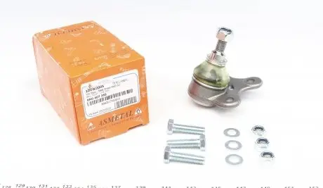 10VW2005 Опора шаровая (передняя/L) VW Polo/Lupo 94-05 ASMETAL подбор по vin на Brocar