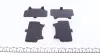 182230 Колодки тормозные (задние) Jeep Grand Cherokee/Chrysler 300C 04-/Tesla Model S/X/Chevrolet Camaro 12 ICER підбір по vin на Brocar