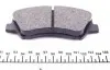 182035 Колодки гальмівні (передні) Hyundai Accent IV 10-/ i20 14-/Solaris 17-/Kia Rio III 11- ICER підбір по vin на Brocar