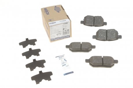 181899 Колодки тормозные (задние) Toyota Corolla/Auris 06-14/IQ/Urban Cruiser 09-15/Prius 12-/Yaris 05- ICER подбор по vin на Brocar