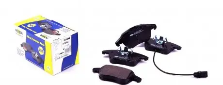 181864 Колодки тормозные (передние) Audi A4 07-18/Audi A5 07-/Audi Q5 12-17 (+датчик) ICER подбор по vin на Brocar