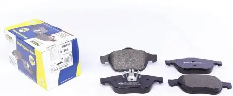 181861 Колодки тормозные (передние) Renault Megane II 04-09/Scenic II/III/Grand Scenic II/III 03- ICER подбор по vin на Brocar