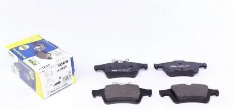 181825 Колодки тормозные (задние) Mazda 3 08-14/Mazda 5 10-/Saab 9-3 II 05- ICER подбор по vin на Brocar