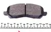 181806 Колодки тормозные (передние) Citroen C4/Peugeot 4008 12-/Mitsubishi Lancer/Outlander 03-/Jeep/Dodge ICER підбір по vin на Brocar