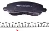 181806 Колодки тормозные (передние) Citroen C4/Peugeot 4008 12-/Mitsubishi Lancer/Outlander 03-/Jeep/Dodge ICER підбір по vin на Brocar