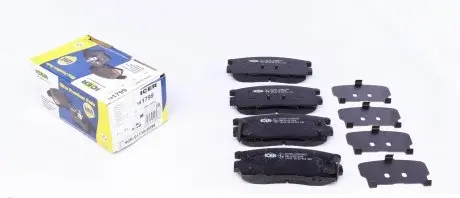 181799 Колодки гальмівні (задні) Opel Antara A/Chevrolet Captiva 06- ICER підбір по vin на Brocar