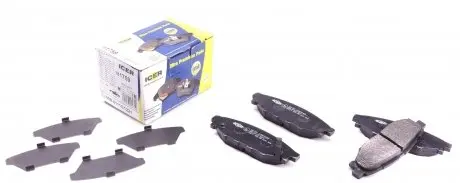 181759 Колодки тормозные (задние) Subaru Forester/Impreza 08-/Legacy 03-14/Outback 03-/Toyota GT 12- ICER подбор по vin на Brocar
